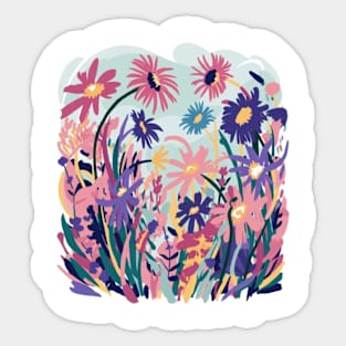 Wildflowers Sticker